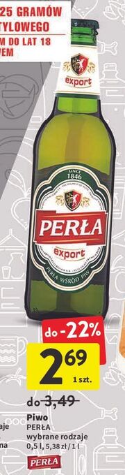 Intermarche Piwo Perła Export oferta