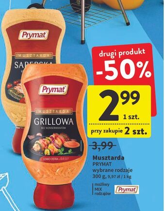 Intermarche Musztarda sarepska Prymat oferta