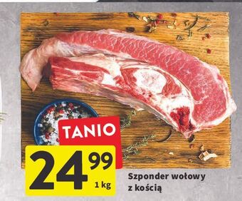 Intermarche Szponder wołowy z kością oferta