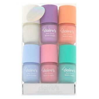 Claire's Mini matte pastel nail polish - 6 pack oferta