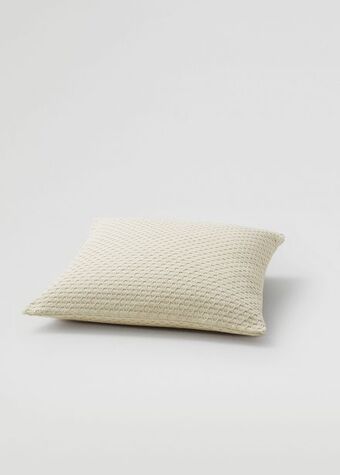 MANGO Poszewka na poduszkę z teksturowanej bawełny 50x50cm oferta