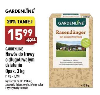 ALDI Nawóz do trawników Garden Line oferta