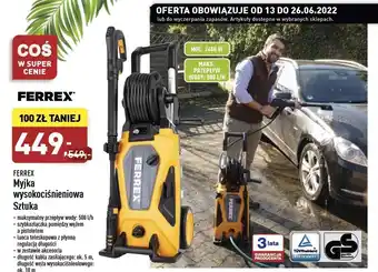 ALDI Myjka wysokociśnieniowa 2400w Ferrex oferta