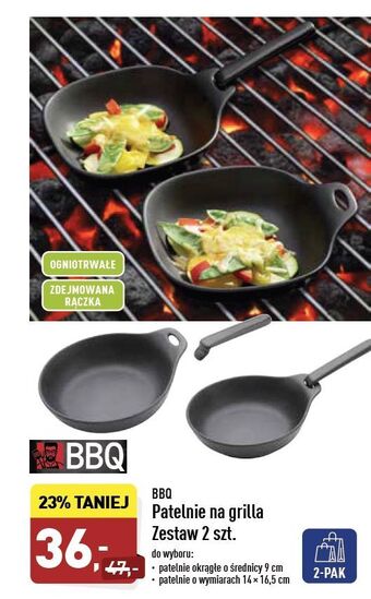 ALDI Patelnie na grilla Bbq oferta