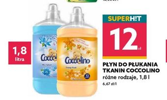 Dealz Płyn do płukania blue splash Coccolino oferta