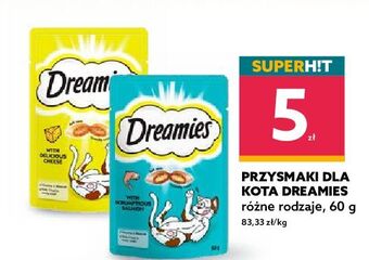 Dealz Przysmak dla kota z łososiem Dreamies oferta