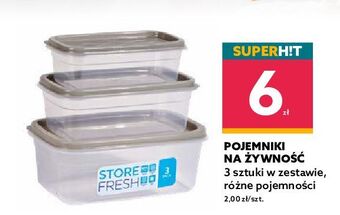 Dealz Pojemniki store fresh oferta