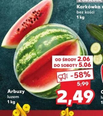 Kaufland Arbuz 1kg oferta