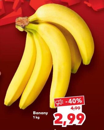 Kaufland Banany 1kg oferta