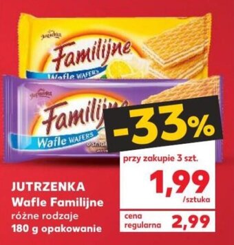 Kaufland Jutrzenka Wafle Familijne 180g oferta