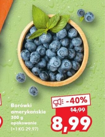 Kaufland Borówki amerykańskie 300g oferta