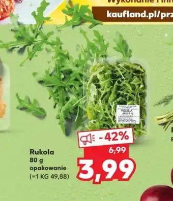 Kaufland Rukola 80g oferta