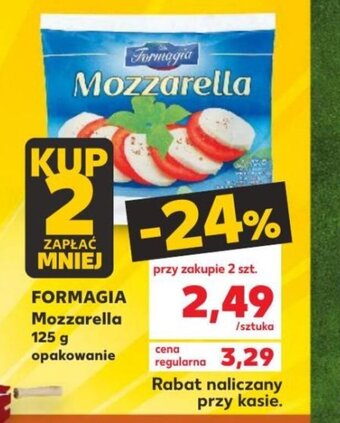 Kaufland Formagia Mozzarella 125g oferta