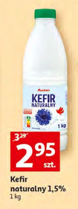Auchan Kefir naturalny oferta