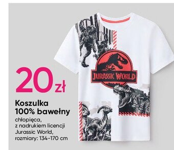 Koszulka jurassic world 134-170 cm