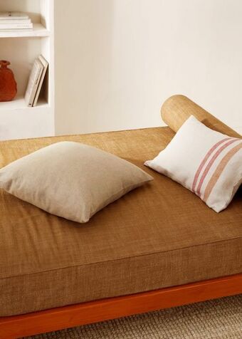 MANGO Poszewka na jaśka lniana gładka oferta