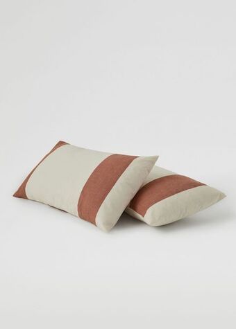 MANGO Poszewka na jaśka bawełniana z efektem sprania 30 x 50 cm oferta