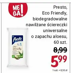 Rossmann Uniwersalne ściereczki czyszczące eco friendly 1 OPAK 60 SZT oferta