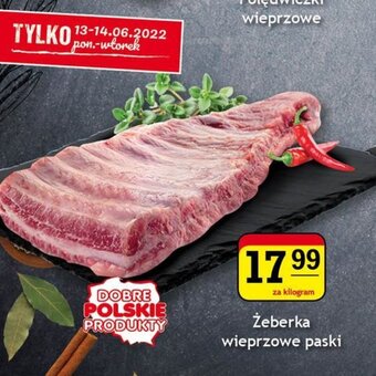 Gram Market Żeberka wieprzowe paski 1 kg oferta