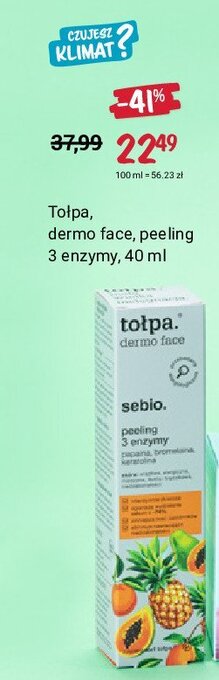 Hebe Peeling do twarzy 3 enzymy oferta