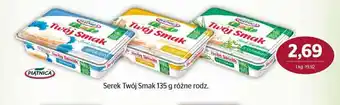 Społem Serek Twój Smak Piątnica 135 g oferta