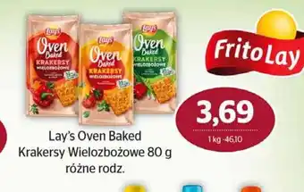 Społem Lay's Oven Baked krakersy wielozbożowe 80 g oferta