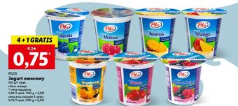 Lidl Jogurt jagoda Pilos oferta