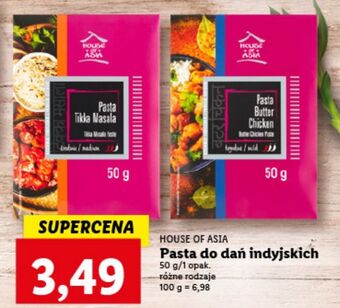 Lidl Pasta tikka masala House Of Asia oferta