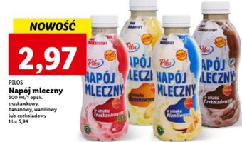 Lidl Napój bananowy Pilos oferta