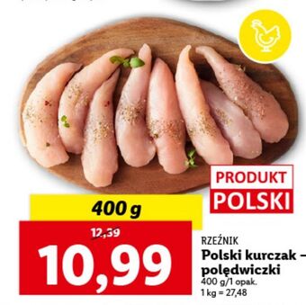 Lidl Polędwiczki z kurczaka Rzeźnik Codzienna Dostawa oferta