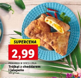Lidl Trójkąt z cheddarem i jalapeno Piekarnia W Sercu Lidla oferta