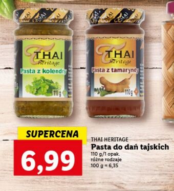 Lidl Pasta z tamaryndy Thai Heritage oferta