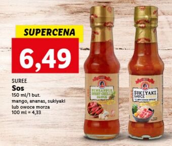 Lidl Sos seafood chilli sauce Suree oferta