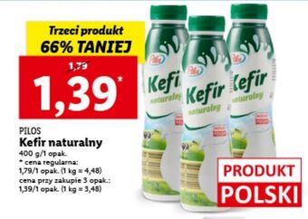 Lidl Kefir naturalny 1.5 % Pilos oferta
