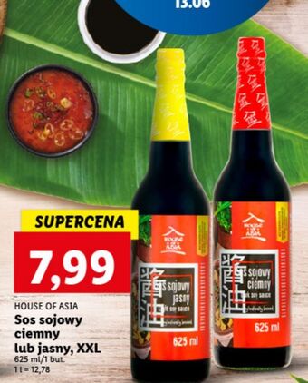 Lidl Sos sojowy ciemny House Of Asia oferta