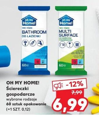 Kaufland Chusteczki czyszczące do różnych powierzchni Oh My Home! oferta