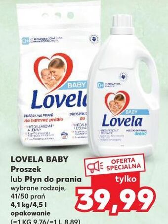 Kaufland Proszek do prania kolorów Lovela Baby oferta