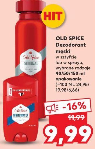 Kaufland Dezodorant Old Spice Whitewater oferta