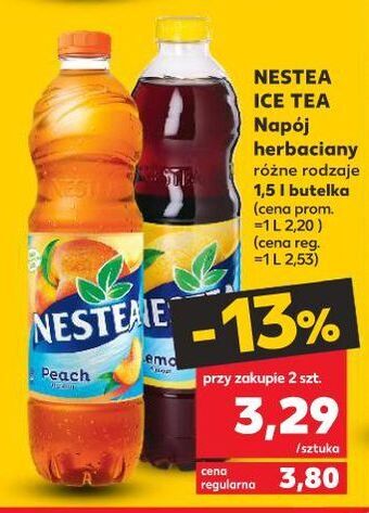 Kaufland Herbata mrożona lemon Nestea oferta