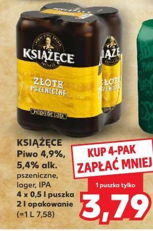 Kaufland Piwo Książęce Złote Pszeniczne oferta
