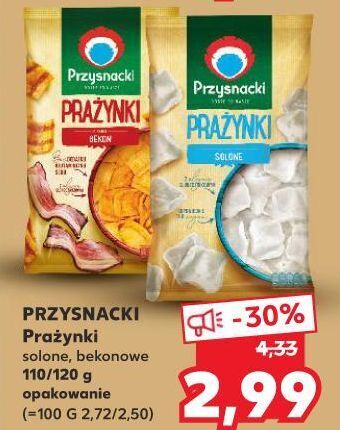 Kaufland Prażynki bekonowe Przysnacki oferta