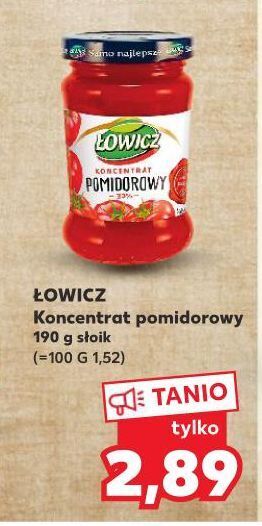 Kaufland Koncentrat pomidorowy 30 % Łowicz oferta
