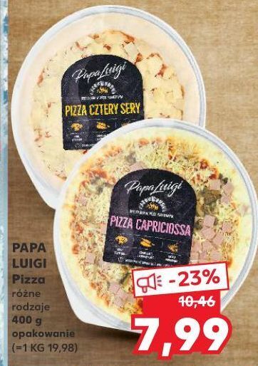 Zamów Papa Luigi Pizza capricciosa 400 g w