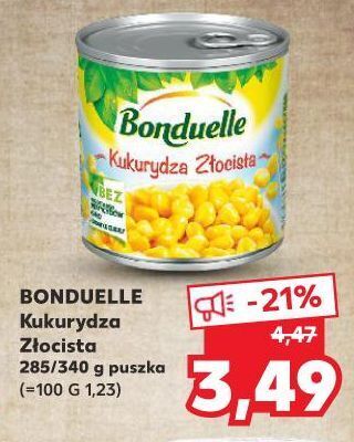 Kaufland Kukurydza złocista Bonduelle oferta