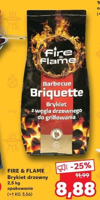 Brykiet drzewny Fire & Flame
