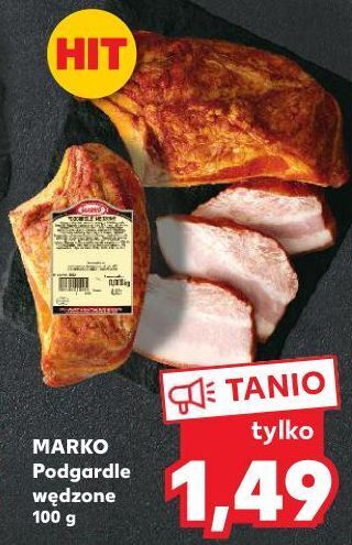 Kaufland Podgardle wędzone Marko oferta