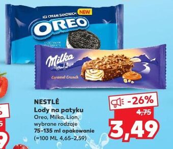 Kaufland Lody z kawałkami ciastek Oreo Ice Cream oferta