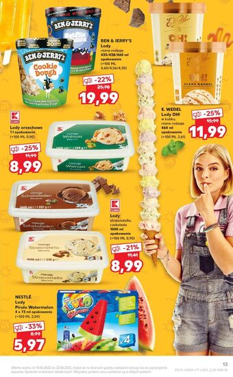 Kaufland Lody cookie dough Ben & Jerry's oferta