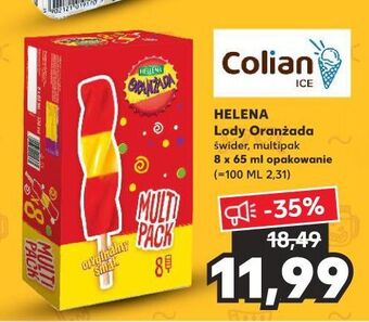 Kaufland Lód świderek Hellena Oranżada oferta