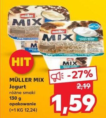 Kaufland Jogurt waniliowy z czekoladowymi kuleczkami Muller Mix oferta